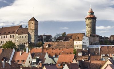 Panorama Nürnberg: Blick auf die Kaiserburg