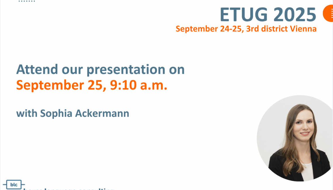 ETUG European Trados User Group translation