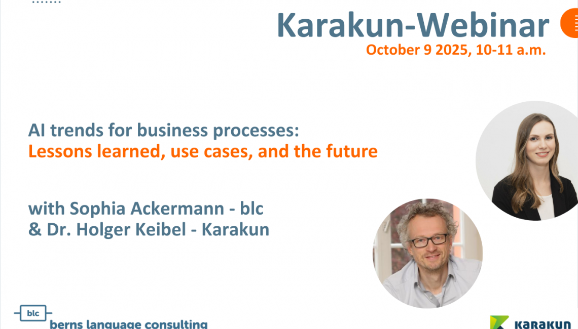 blc Karakun Webinar