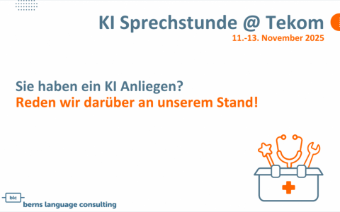 KI Sprechstunde @ Tekom