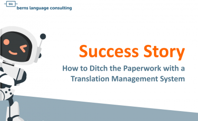 TMS translation management system success story