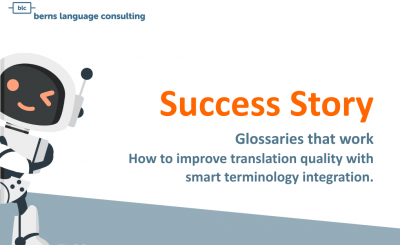 blc success story: Glorssaries that work