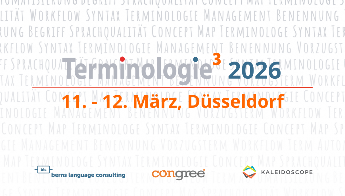 Terminologie³ 2026