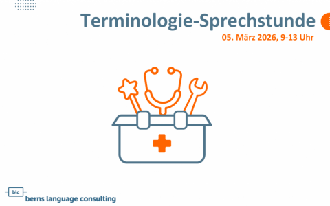 Terminologie-Sprechstunde 5.3.26
