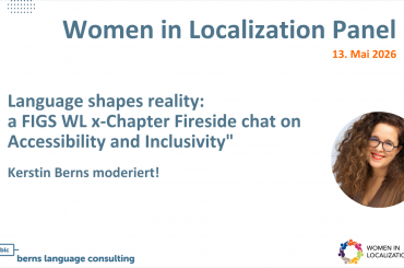 Women in Localization Accessibility Inclusivity