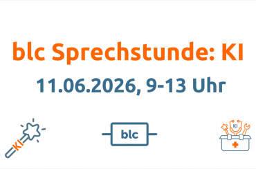 Sprechstunde KI blc