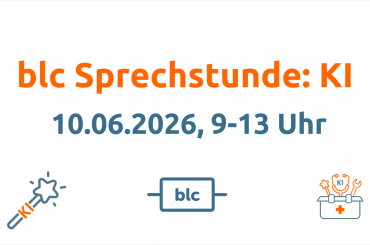 Sprechstunde KI blc