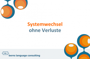Systemwechsel Systemmigration TMS