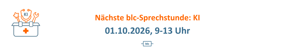 KI Terminologie Sprechstunde