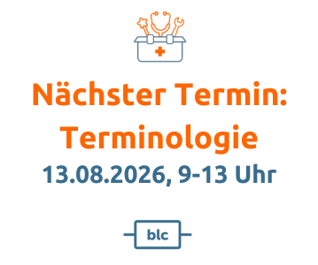 Terminologie Sprechstunde Banner Mobil
